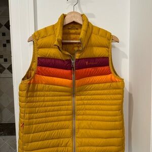 Cotopaxi Bright Yellow Puffer Jacket